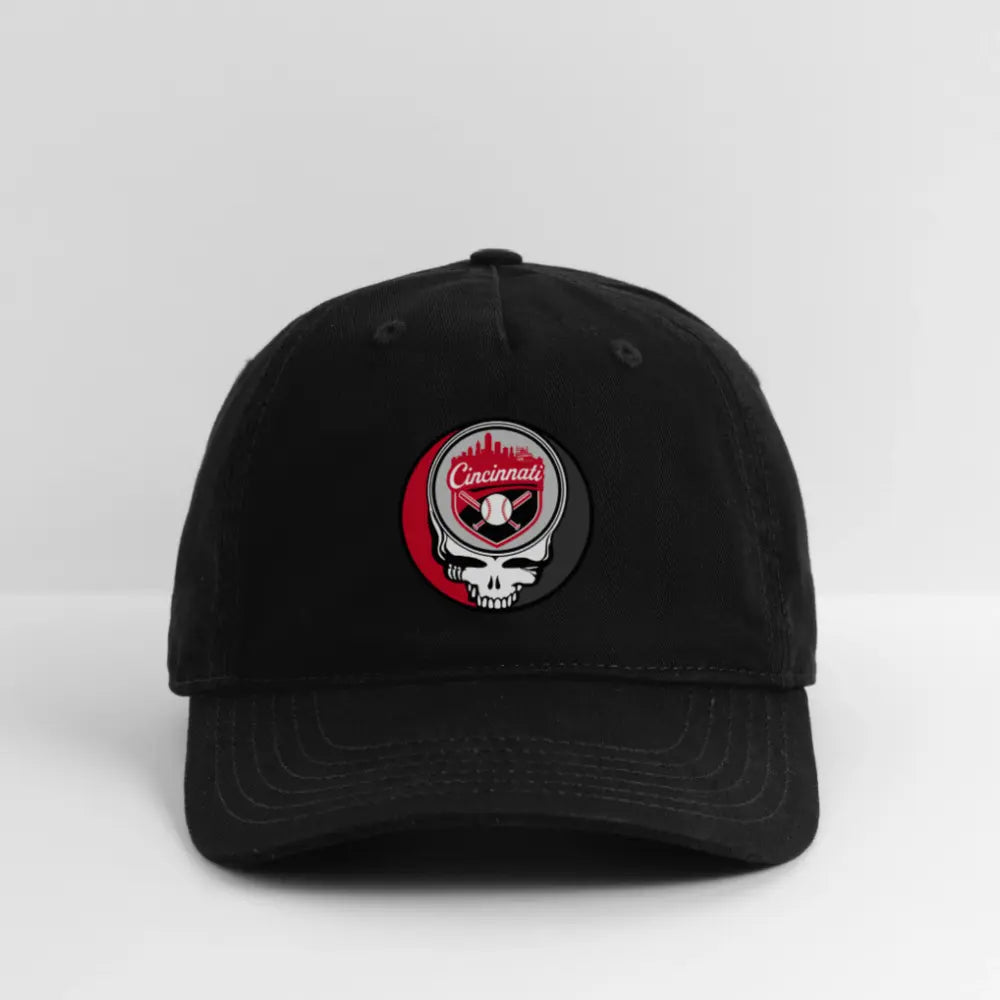 Grateful Dead Stealie Dad Hat Cotton Twill Baseball Hat The Ballpark Collection Cincinnati