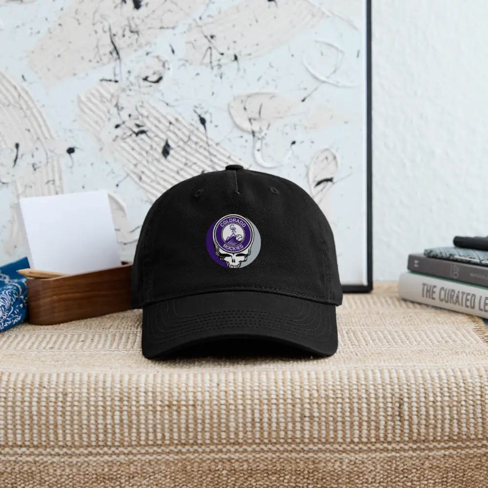 Grateful Dead Stealie Dad Hat Colorado Baseball Edition The Ballpark Collection