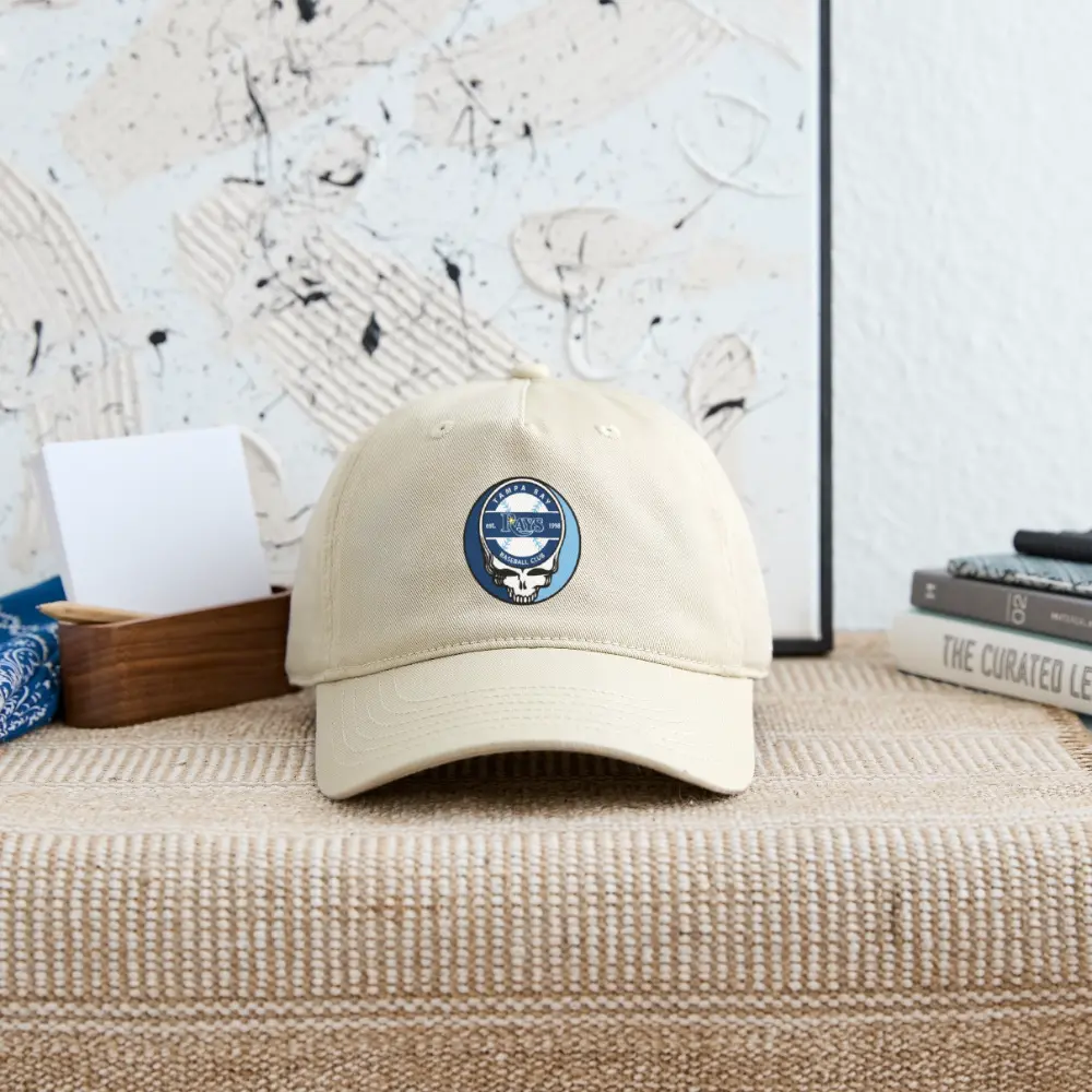 Grateful Dead Stealie Dad Hat Tampa Bay Baseball Edition The Ballpark Collection