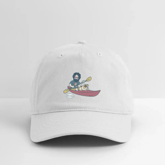 Grateful Dead Stealie Dad Hat Kayakin' Jerry DTF-Printed 100% Cotton
