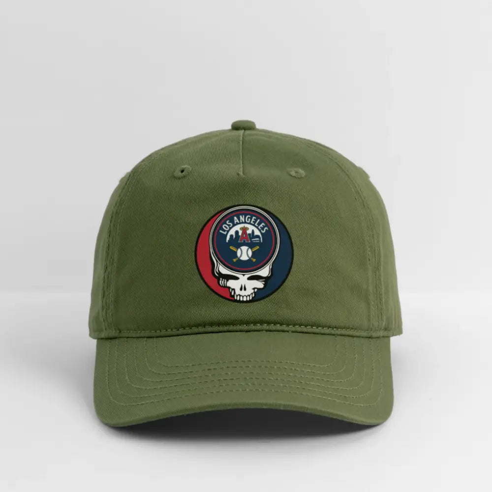Grateful Dead Stealie Dad Hat Los Angeles Baseball Edition The Ballpark Collection