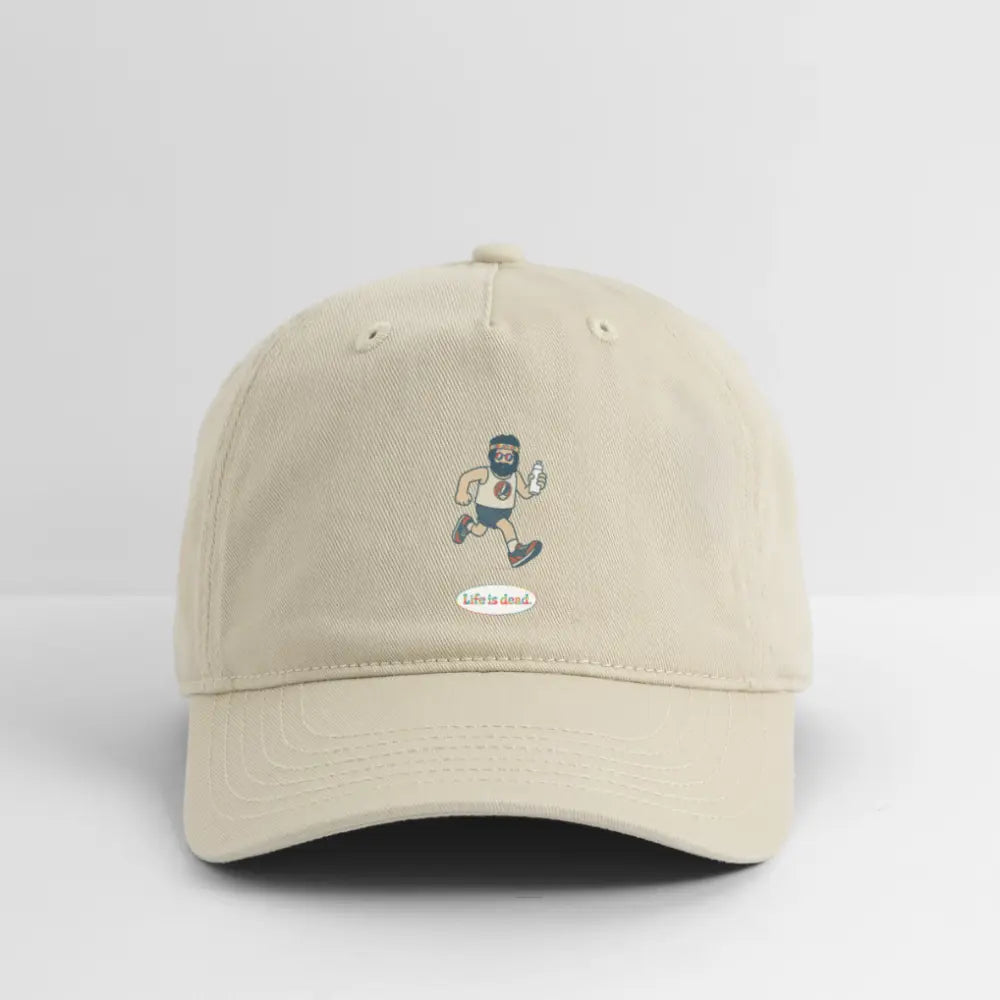Grateful Dead Stealie Dad Hat Jerry's Runnin' Life is dead
