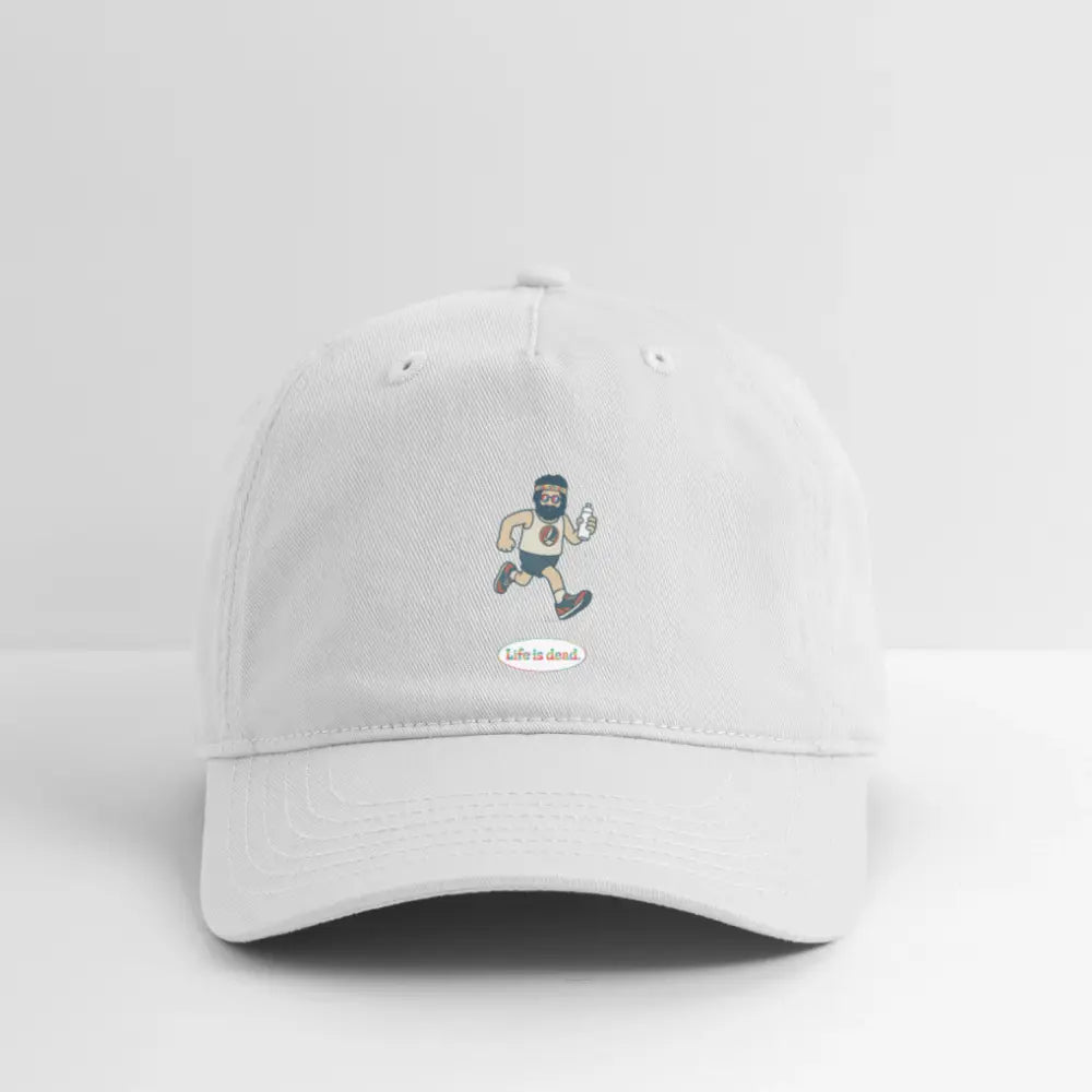 Grateful Dead Stealie Dad Hat Jerry's Runnin' Life is dead