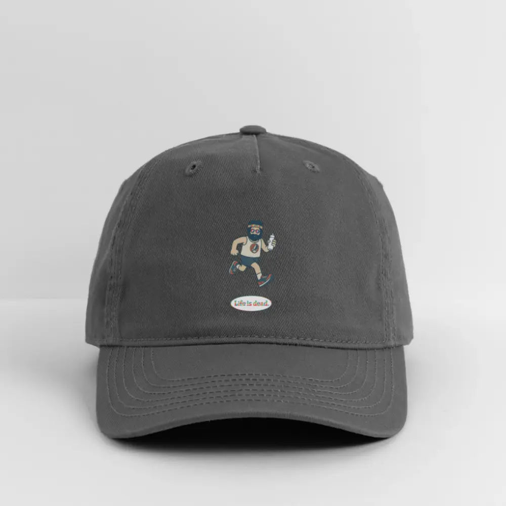 Grateful Dead Stealie Dad Hat Jerry's Runnin' Life is dead