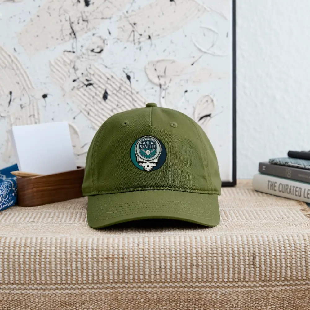 Baseball Seattle Grateful Dead Stealie Dad Hat The Ballpark Collection