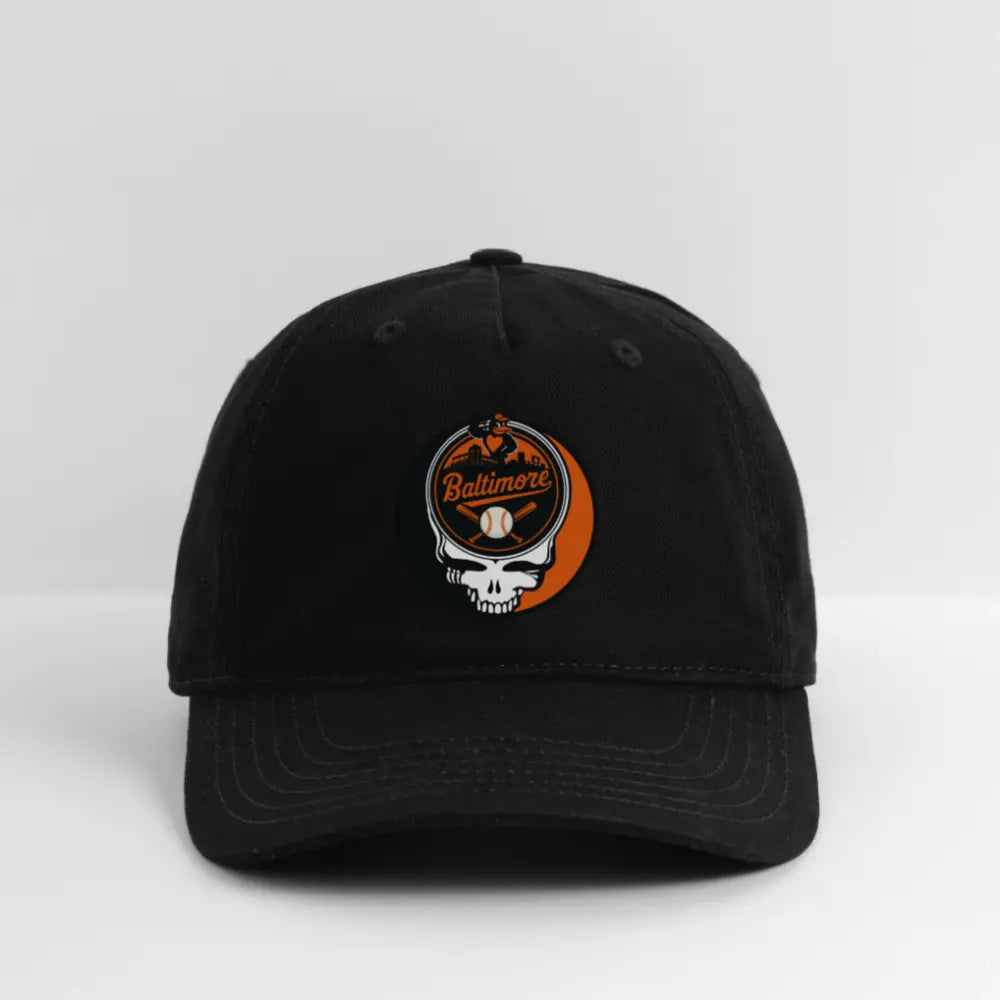Grateful Dead Stealie Dad Hat Baltimore Baseball Edition The Ballpark Collection