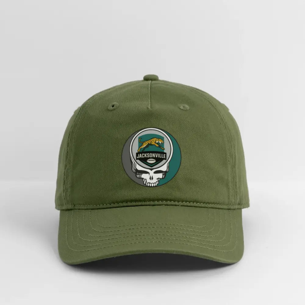 Greedy Dead Stealie Dad Hat Jacksonville Jaguars Gridiron Collection