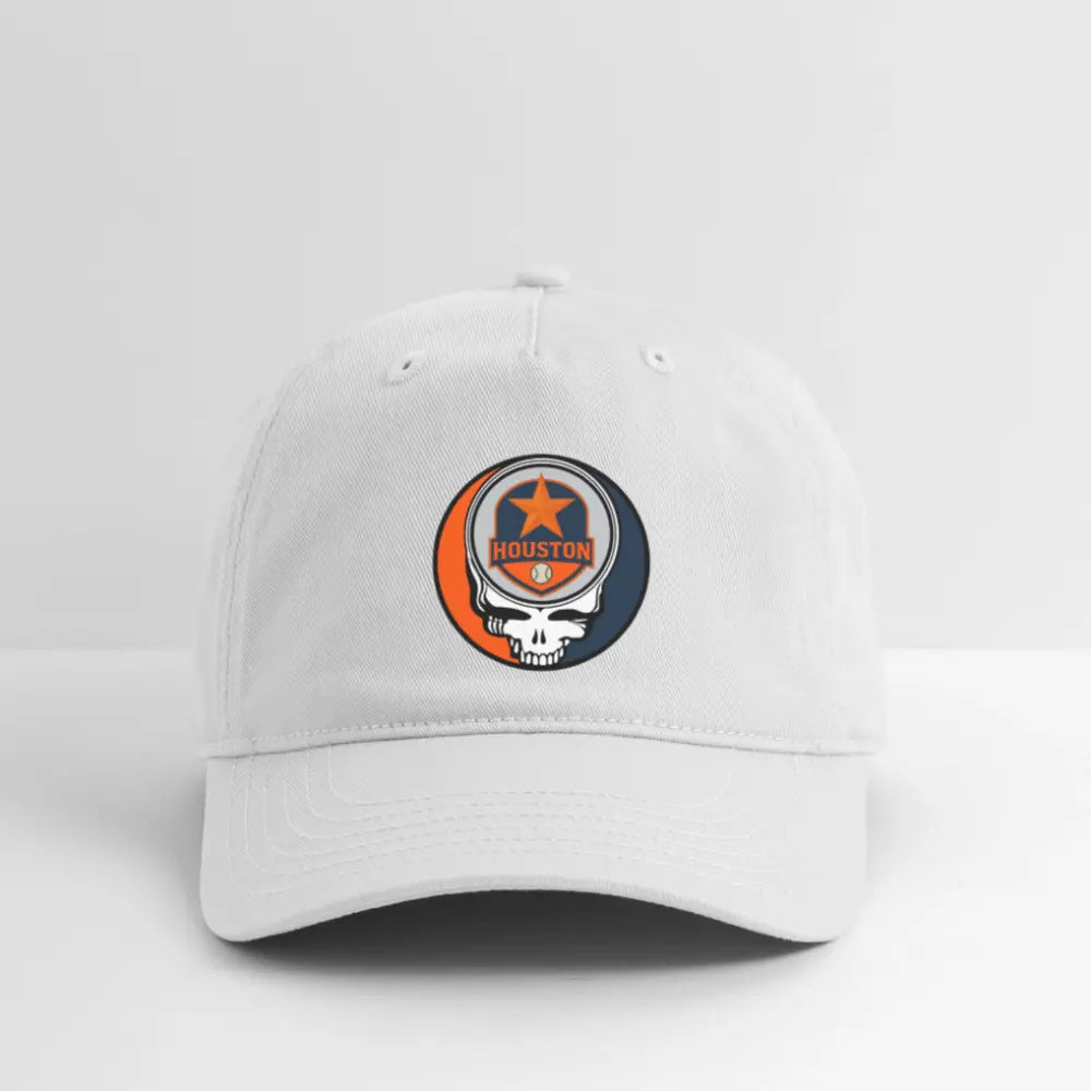 Houston Baseball Edition Grateful Dead Stealie Dad Hat The Ballpark Collection