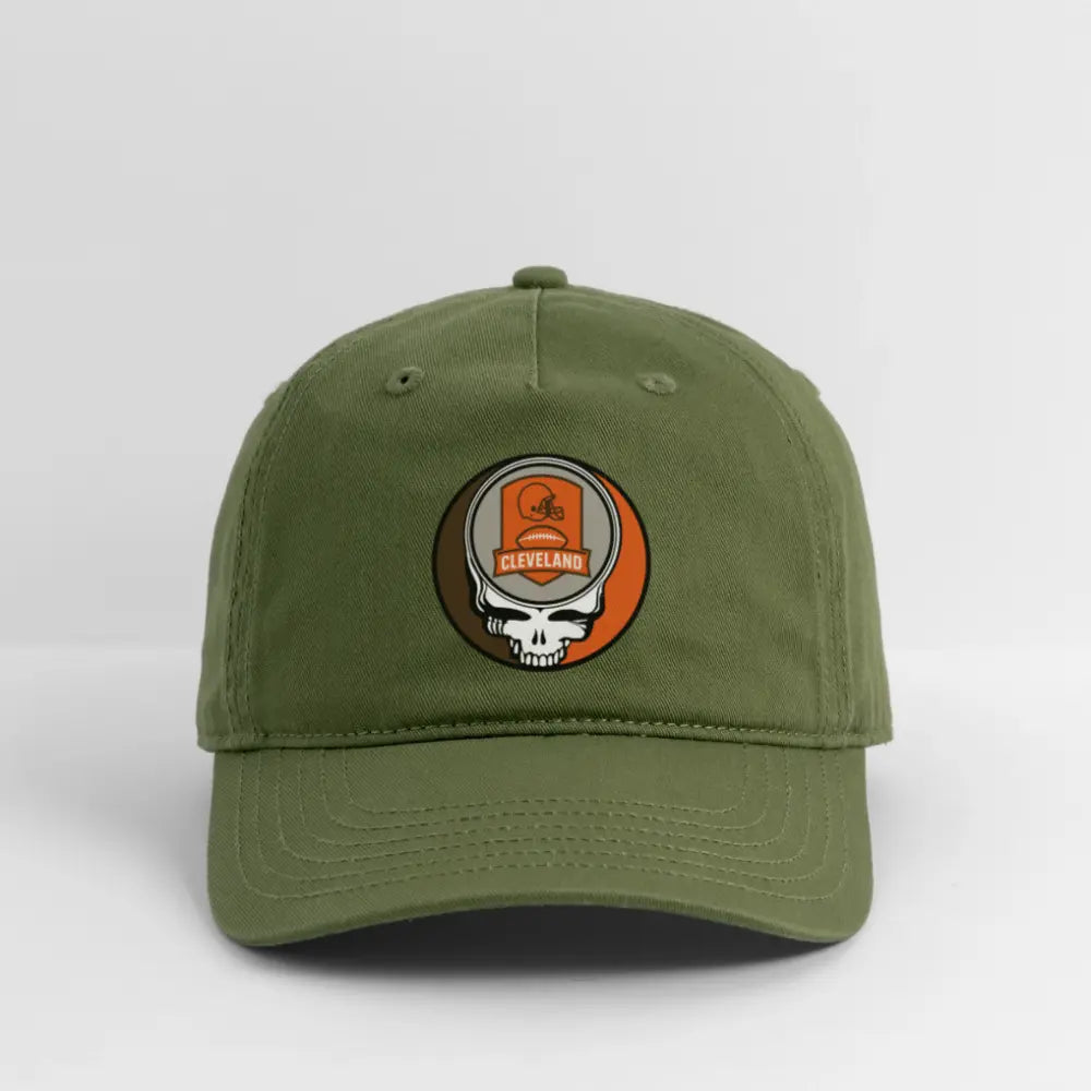 Grateful Dead Stealie Cleveland Browns Dad Hat The Gridiron Collection