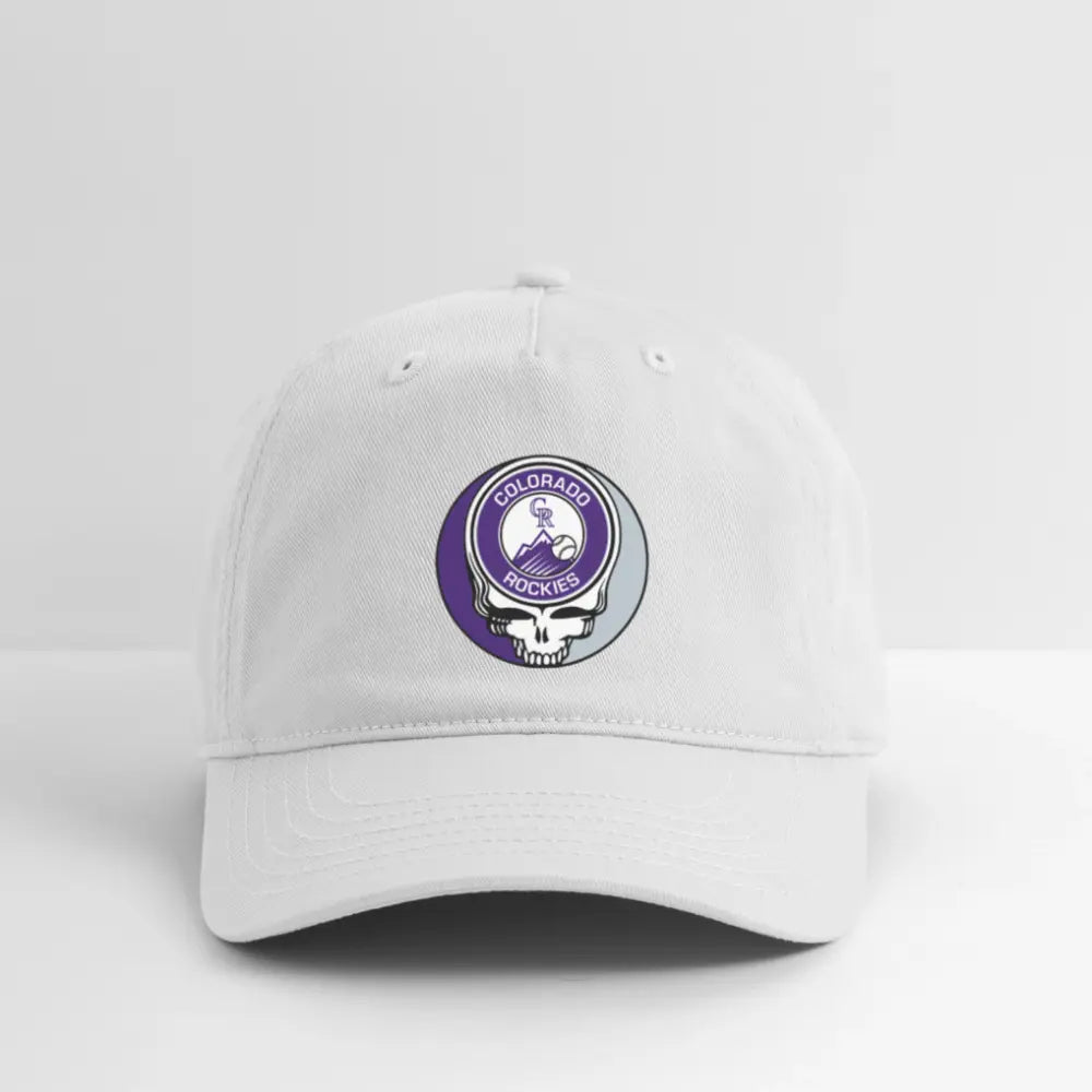 Grateful Dead Stealie Dad Hat Colorado Baseball Edition The Ballpark Collection