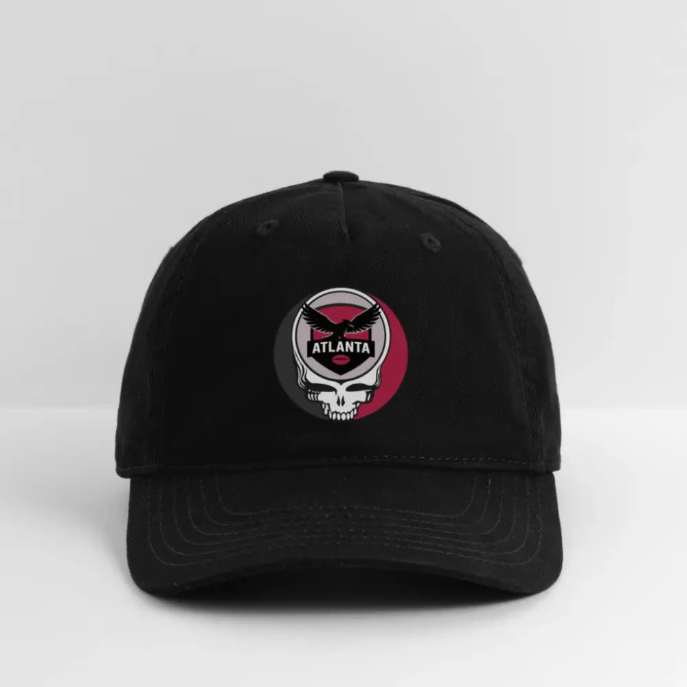 Atlanta Grateful Dead Stealie Dad Hat DTF-Printed Cotton Twill
