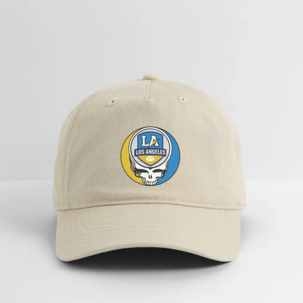 Los Angeles Chargers Stealie Grateful Dead Stealie Dad Hat Cotton Twill