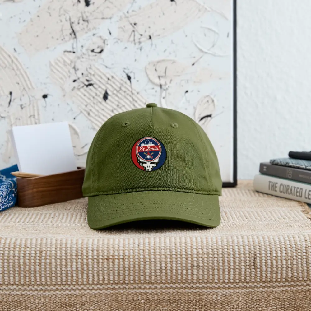 St. Louis Baseball Edition Grateful Dead Stealie Dad Hat The Ballpark Collection