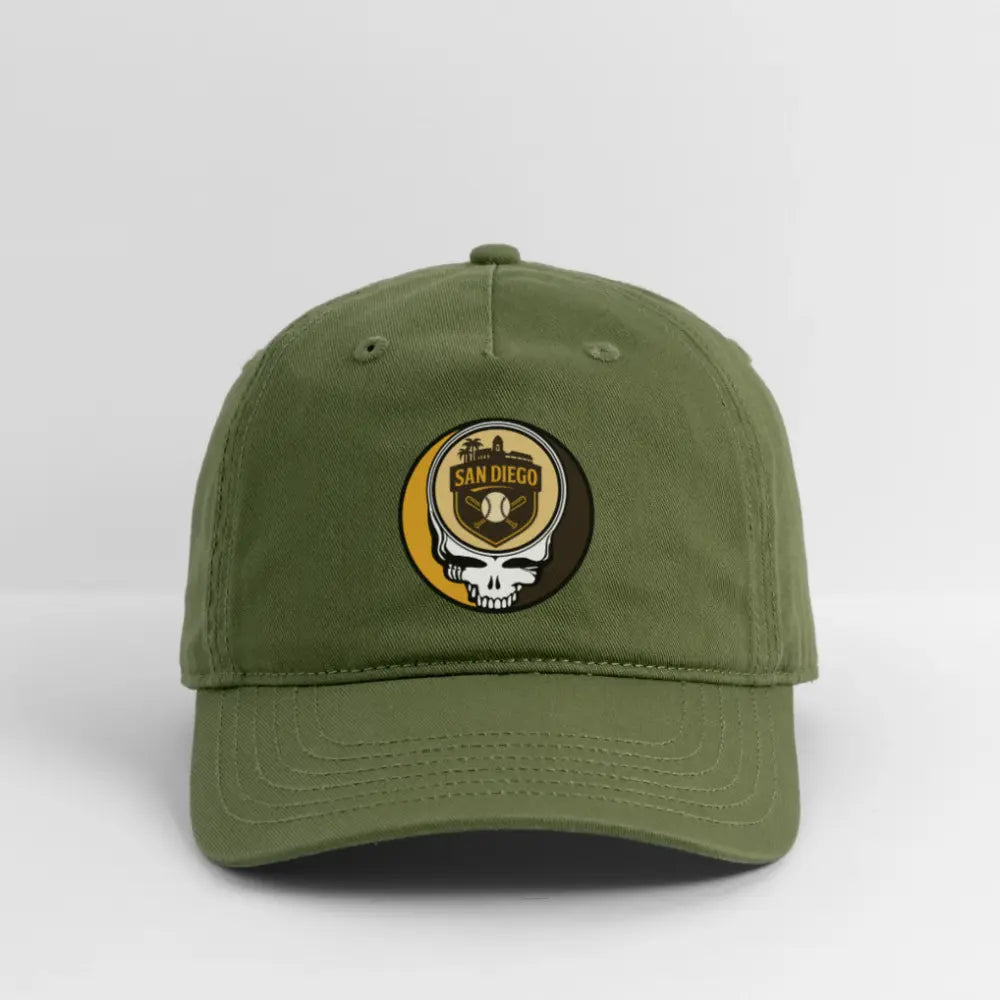 San Diego Baseball Edition Grateful Dead Stealie Dad Hat The Ballpark Collection