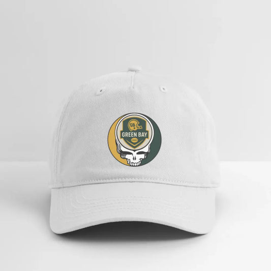 Green Bay Packers Grateful Dead Stealie Dad Hat Cotton Twill