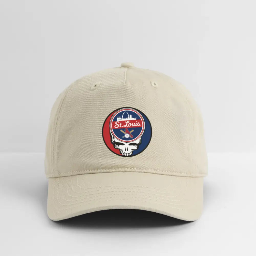St. Louis Baseball Edition Grateful Dead Stealie Dad Hat The Ballpark Collection