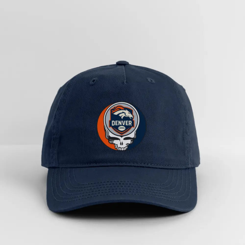 Denver Broncos Grateful Dead Stealie Dad Hat The Gridiron Collection