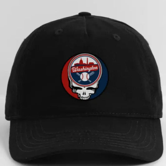 Grateful Dead Stealie Dad Hat Washington Baseball Edition The Ballpark Collection