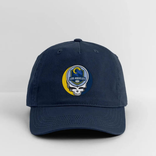 Grateful Dead Stealie Dad Hat Cotton Twill Baseball Cap Los Angeles Rams