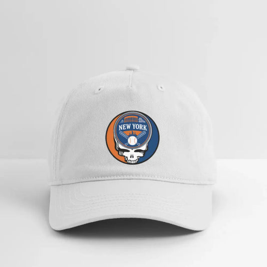 Grateful Dead Stealie Dad Hat New York Baseball Edition The Ballpark Collection