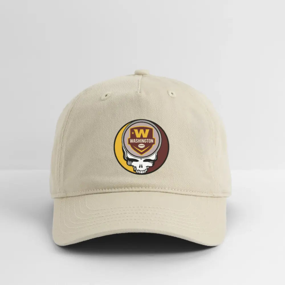 Grateful Dead Stealie Washington Commanders Dad Hat The Gridiron Collection