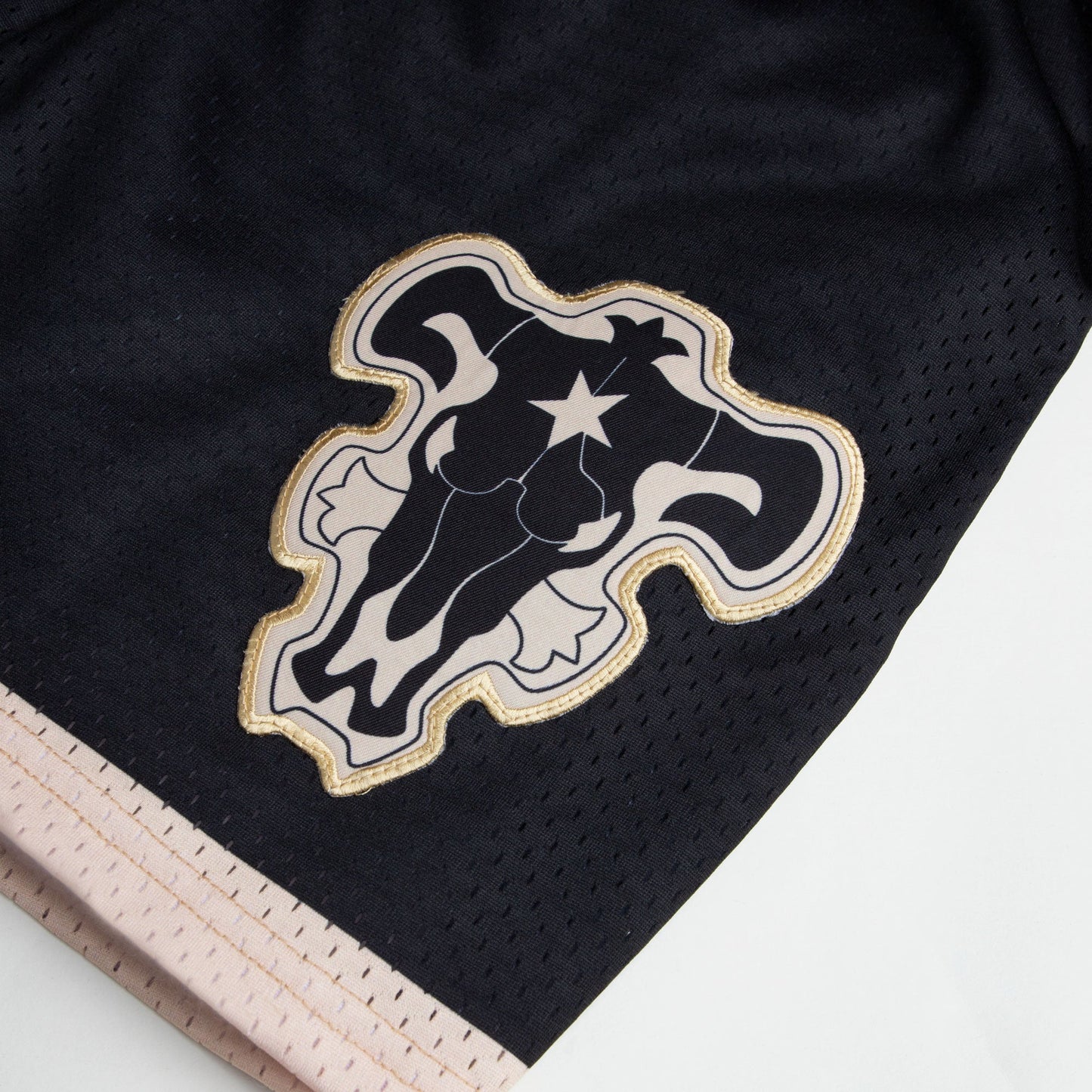 Black Bull Moisture Wicking Air Ventilation Mesh Shorts