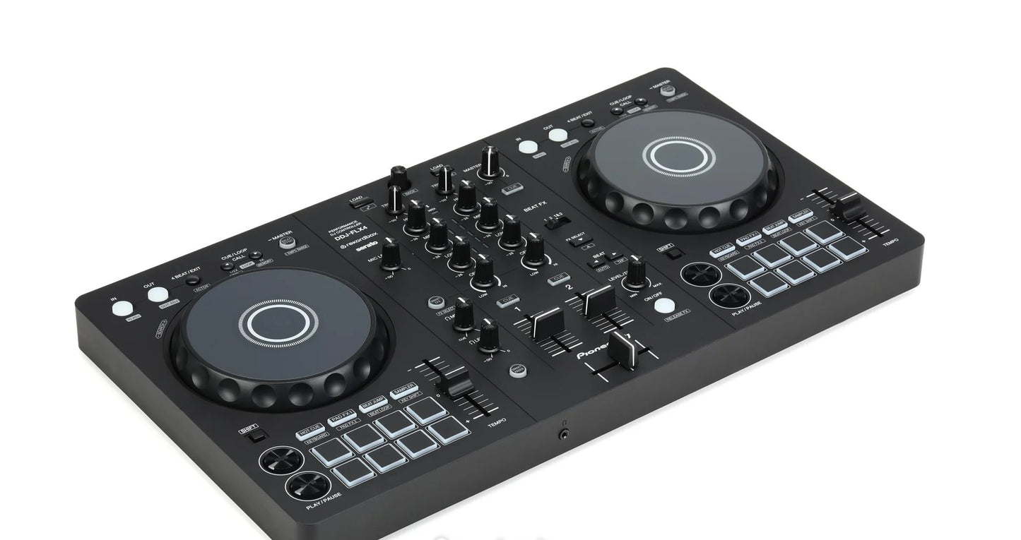 Pioneer DJ DDJ-FLX4 2-deck rekordbox and Serato DJ Controller - Graphite -NEW