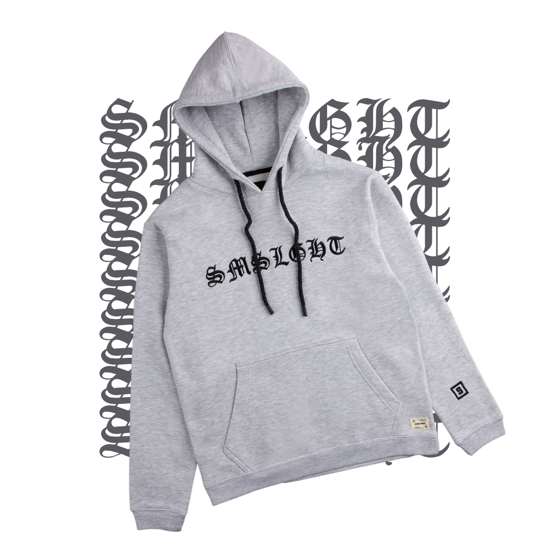 Grey and Black Heavyweight Fleece Sweatshirt Some Slight Clothing