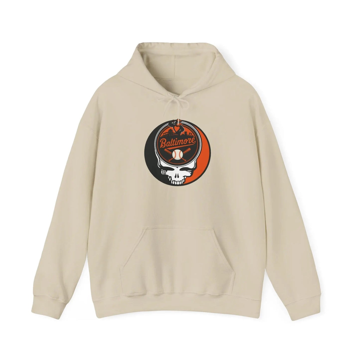 Baltimore Baseball Edition Heavy Blend Hoodie Unisex Grateful Dead