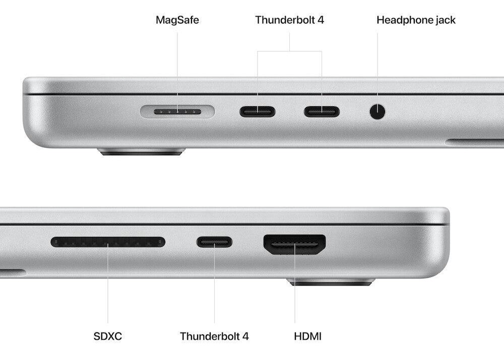 MacBook Pro (2021) 16-inch – Apple M1 Max 32-Core GPU – 64GB RAM 2TB SSD - 2 Battery Cycles