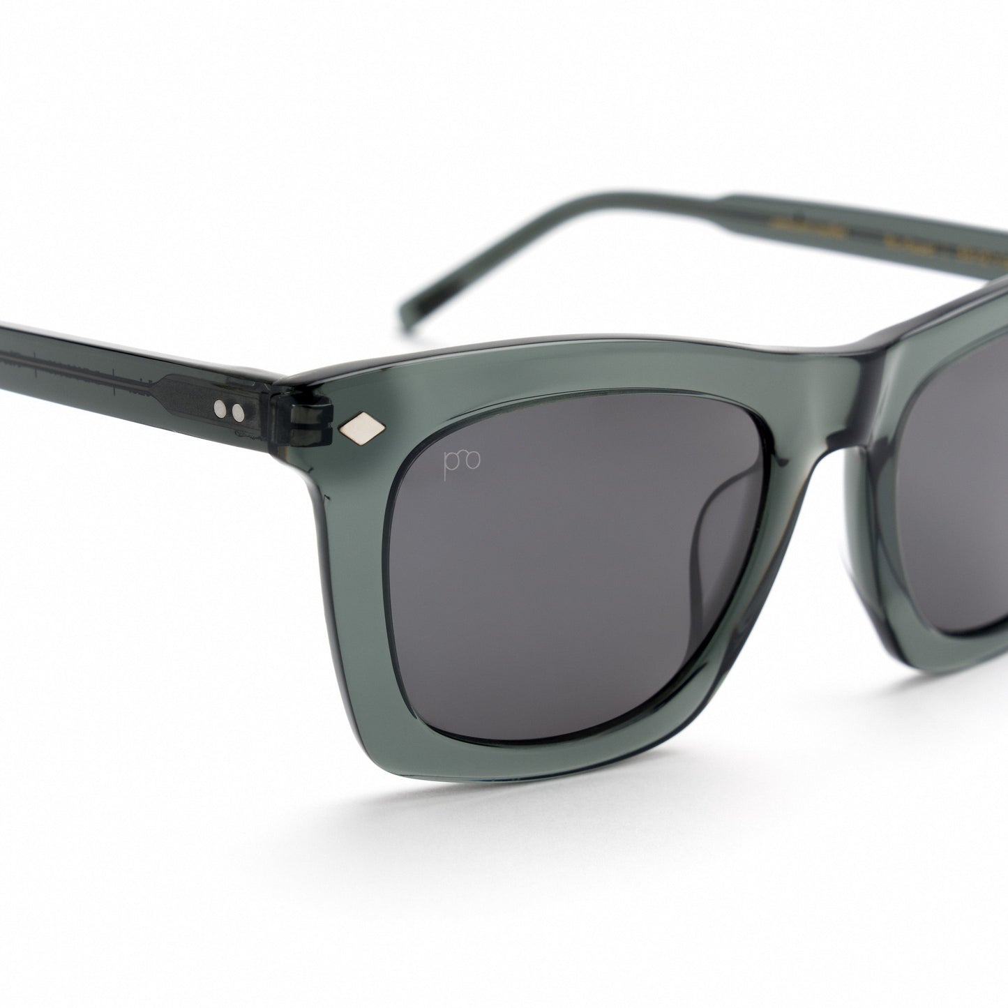 Devlin Oversized Polarized Sunglasses Plant-Based Frames Opolis