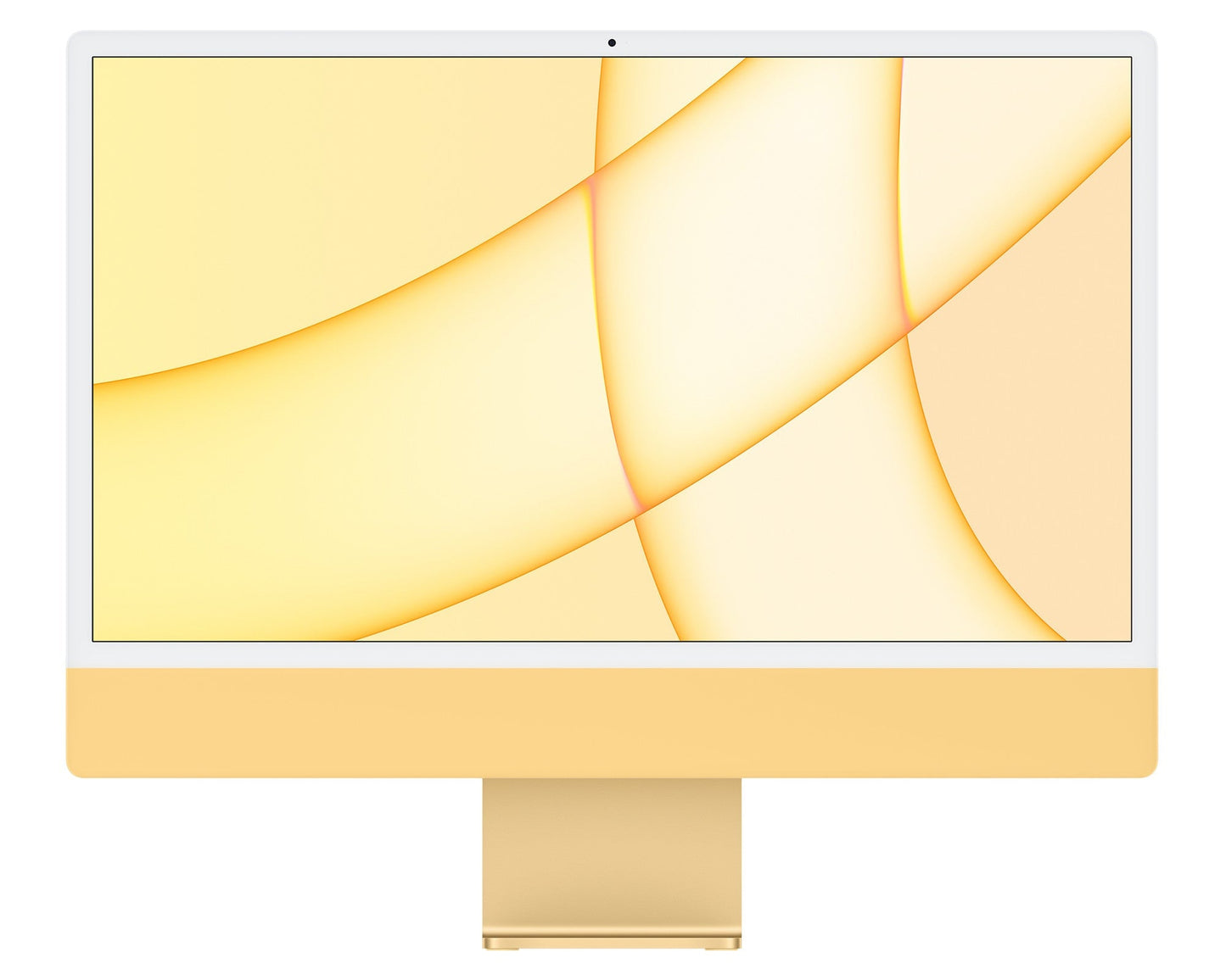 2021 Apple iMac 24-inch - M1 Chip 8-Core GPU 8GB RAM 512GB SSD Yellow | Excellent