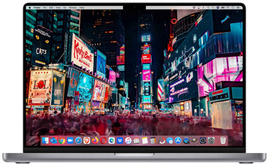 MacBook Pro (2021) 16-inch – Apple M1 Max 24-Core GPU – 64GB RAM 4TB SSD | 4 Cycles