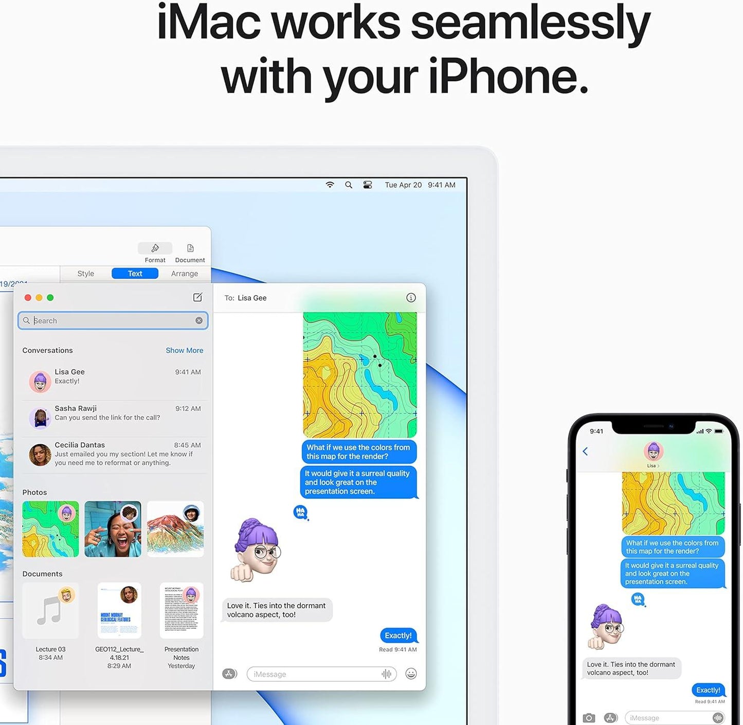 2021 Apple iMac 24-inch - M1 Chip 8-Core GPU 8GB RAM 512GB SSD Yellow | Excellent