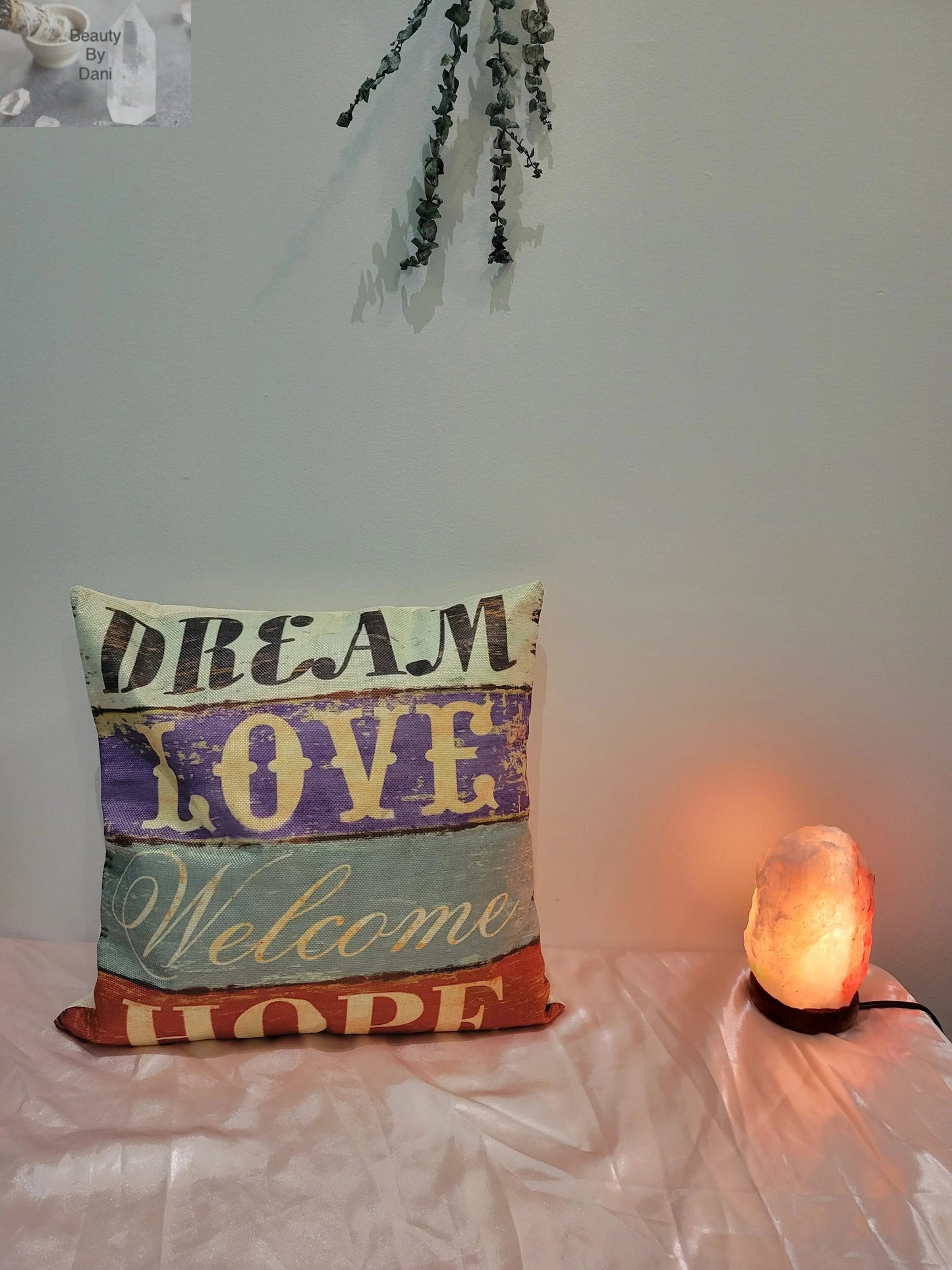 Inspirational Cotton Comfort Pillow Beauty by Dani