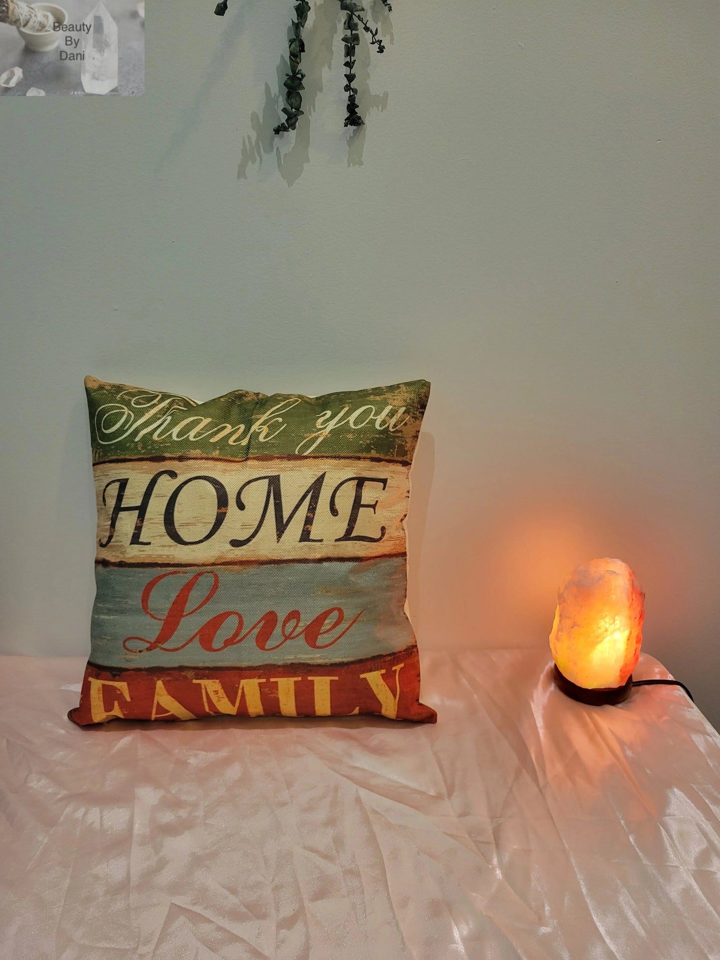 Inspirational Cotton Comfort Pillow Beauty by Dani