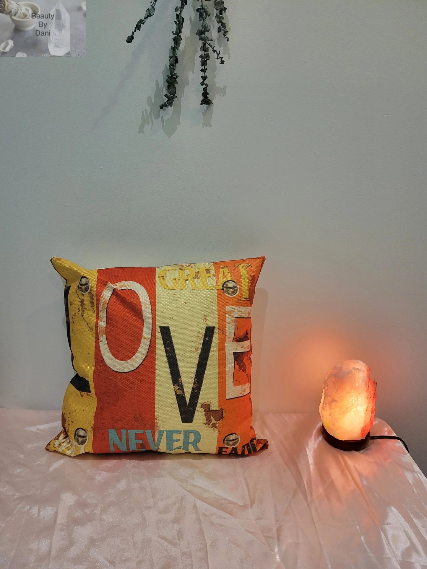 Inspirational Cotton Comfort Pillow Beauty by Dani