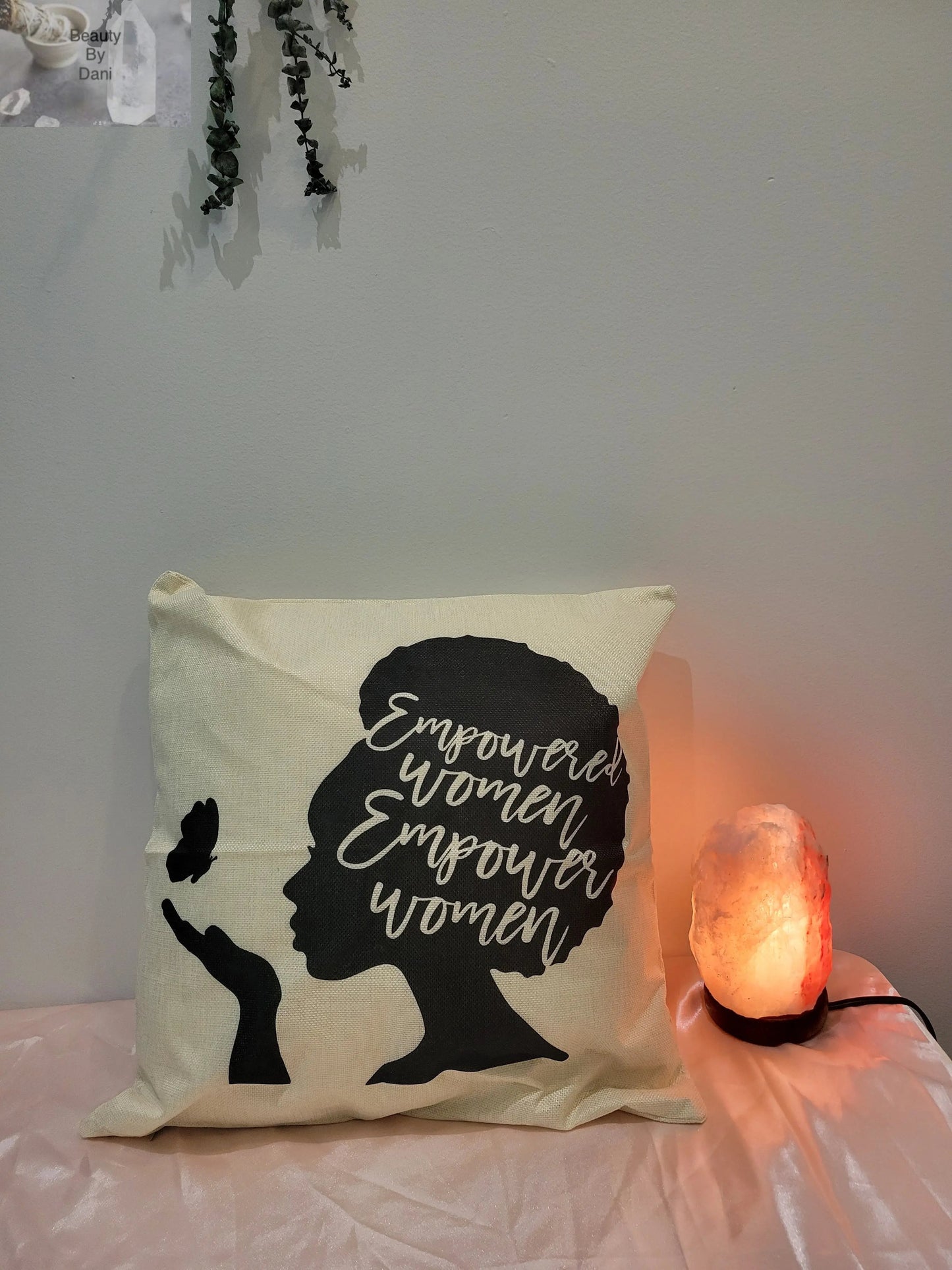 Inspirational Cotton Comfort Pillow Beauty by Dani