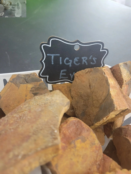 Raw Tiger's Eye Natural Crystal Beauty by Dani