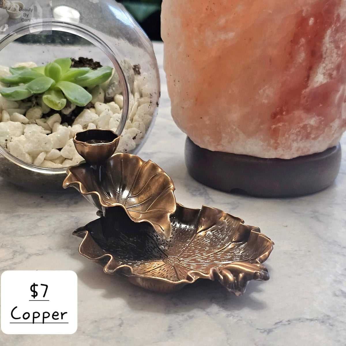 Incense Cone Copper Holder for Cone Incense