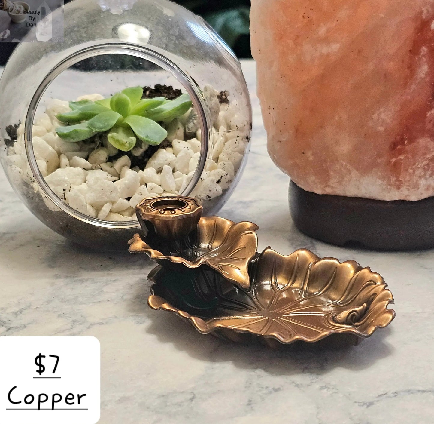 Incense Cone Copper Holder for Cone Incense