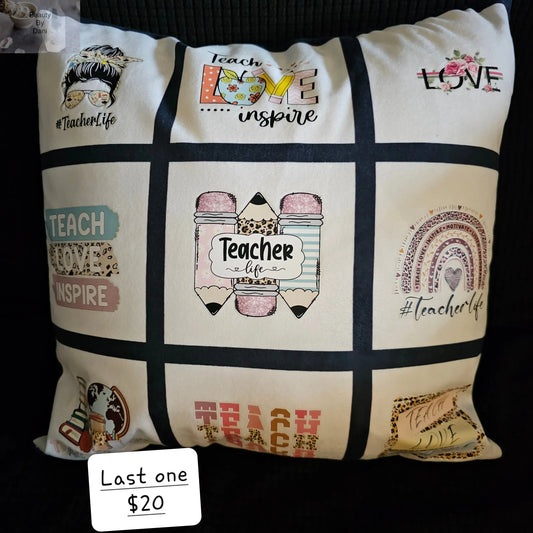Washable Cotton Window Pillows Soft Durable Cover Comfort Fill