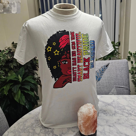 Beauty Has No Skin Tone Comfortable T-Shirt