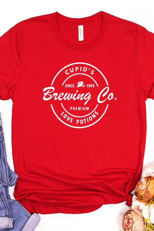 Valentine's Day Cupids Brewing Company Tee Unisex T-Shirt