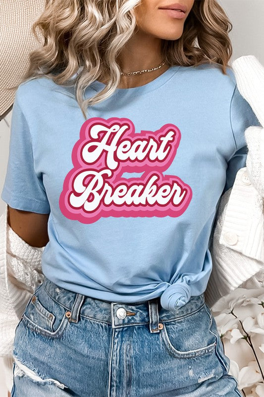 Heart Breaker Graphic Tee Unisex T-Shirt Bella Canvas