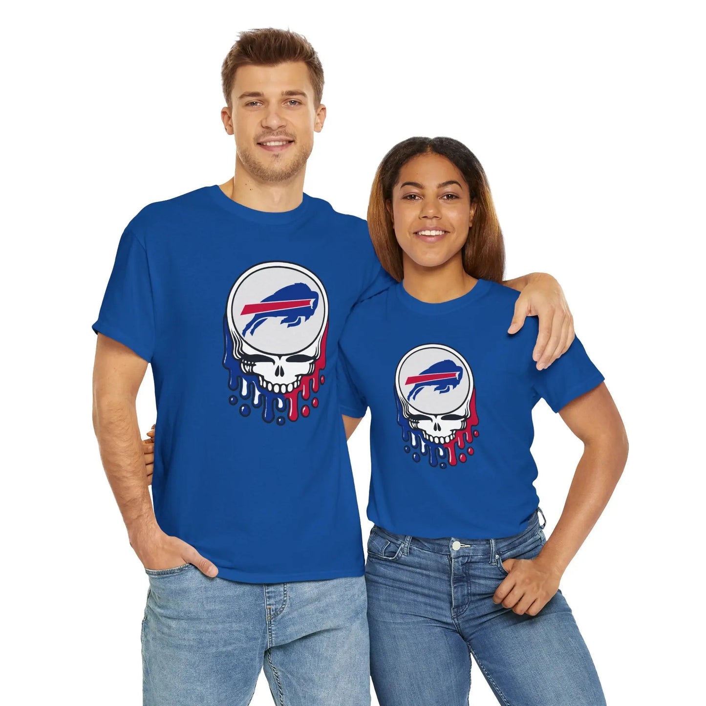 Buffalo Bills Dripping Stealie T-Shirt NFL The Gridiron Collection