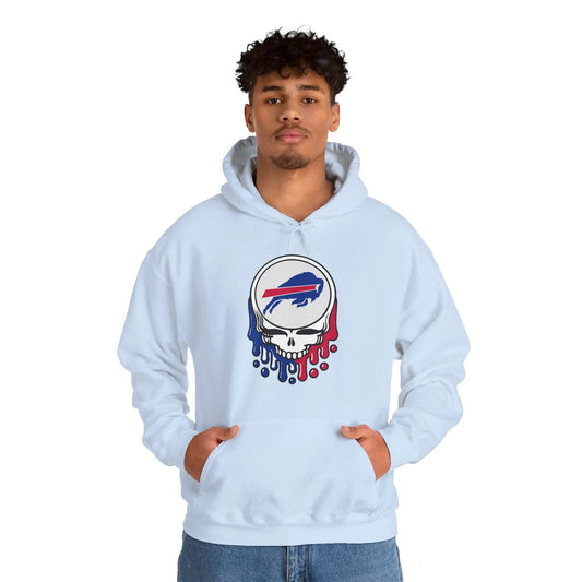 Buffalo Bills Dripping Stealie Unisex Hoodie NFL The Gridiron Collection