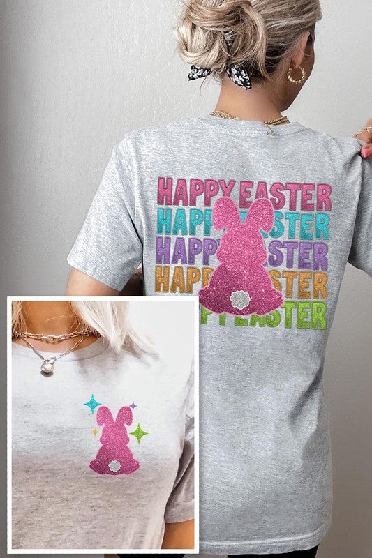 Happy Easter Bunny Christian Graphic T Shirts