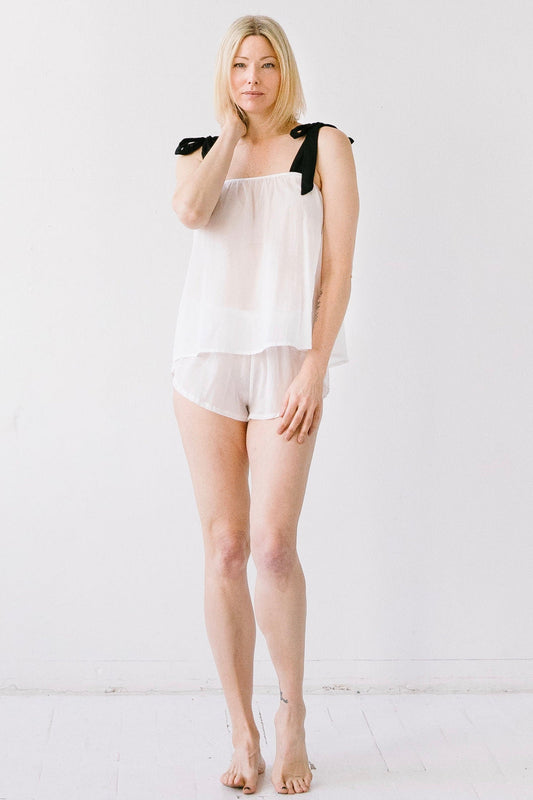 Cotton Voile Lightweight Shorties Salua Lingerie