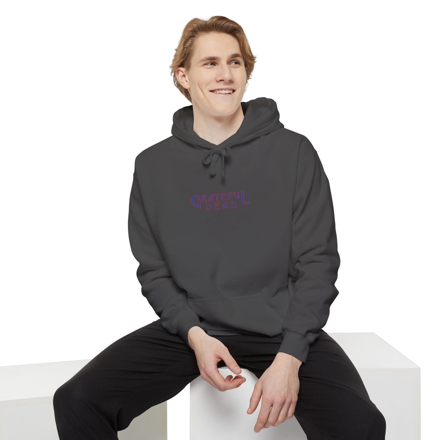 Tie-Dye Two-Sided Unisex Garment-Dyed Hoodie Bear Vineyard Collection